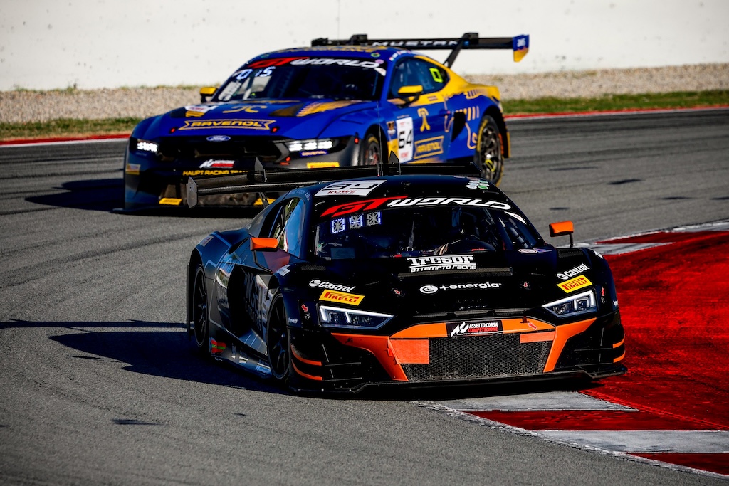 Sejr i Barcelona: Sebastian Øgaard sluttede GT World Challenge på toppen.
(Foto: SRO Motorsports Group)